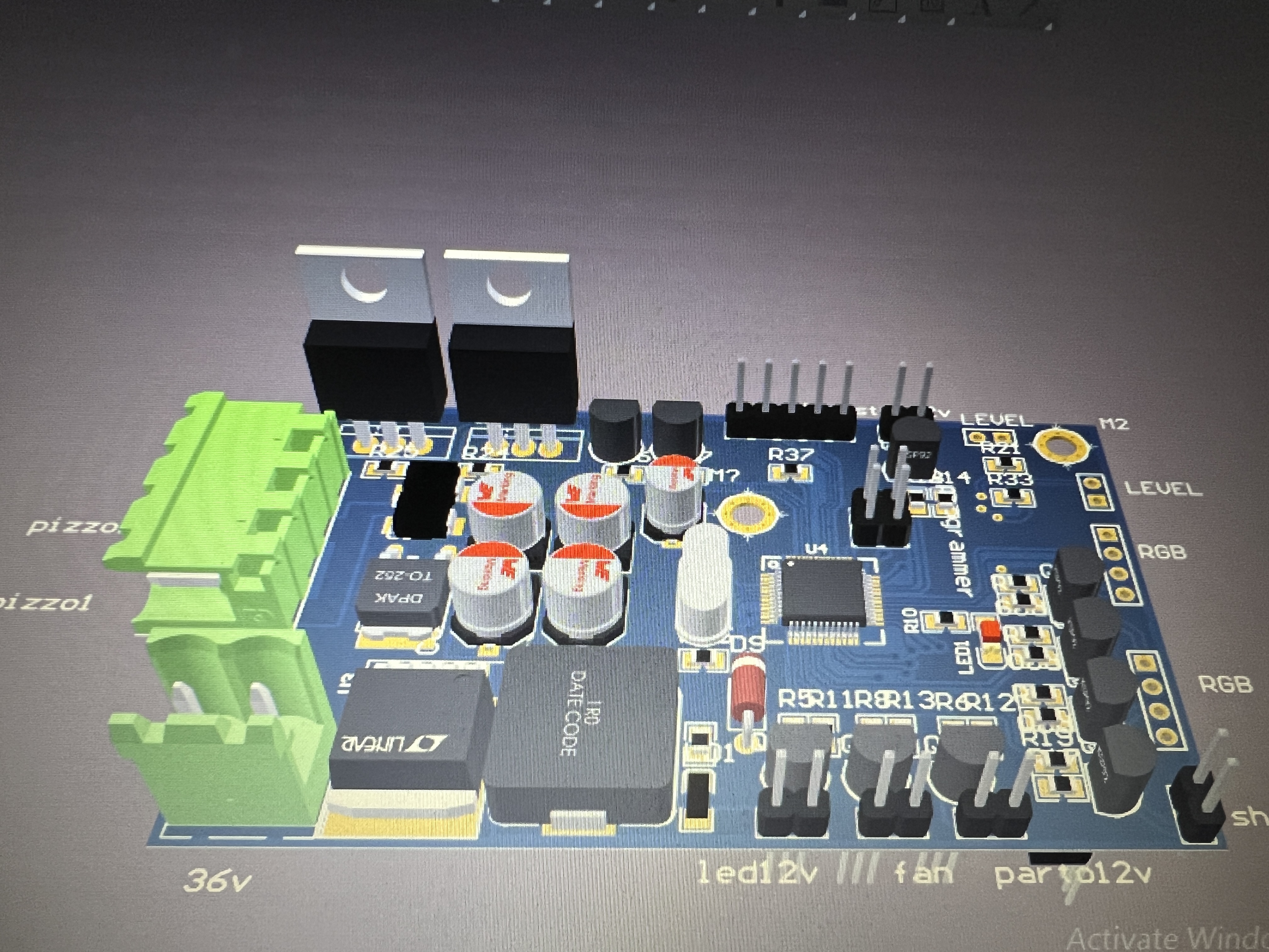 Home Steamer Control Board